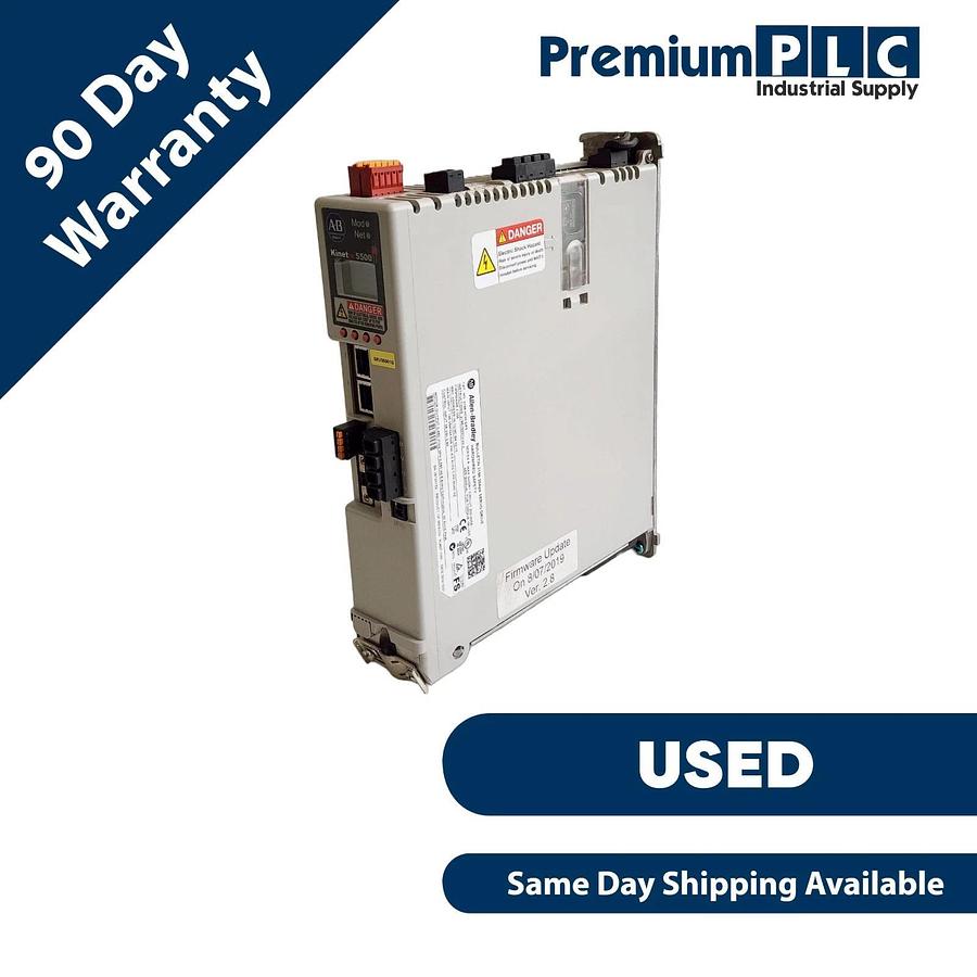 Used USED ALLEN BRADLEY 2198-H025-ERS /A KINETIX 5500 SERVO DRIVE 20Apk 2198H025ERS