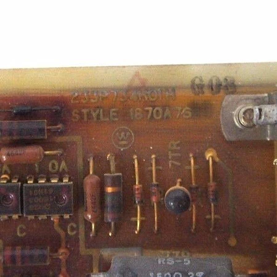 Used WESTINGHOUSE 233P734H01H STYLE: 1870A76 CONTROLLER 233P751H01E 235P713H01A