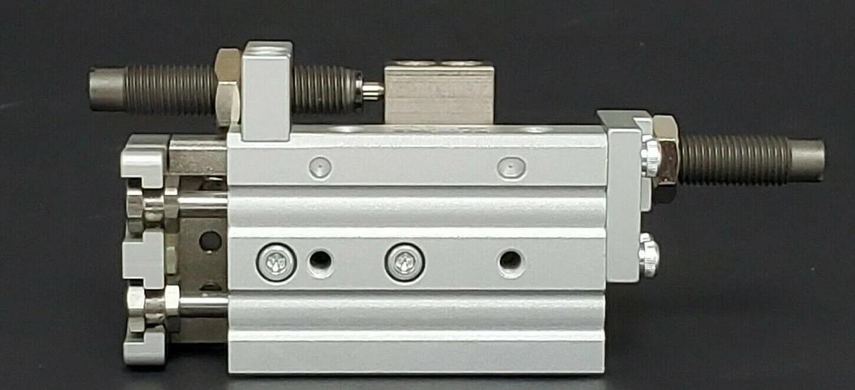 NEW SMC MXQ8L-20B SERIES MXQ AIR SLIDE TABLE CYLINDER MXQ8L20B