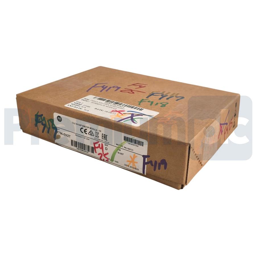 Used Allen Bradley 1756-EN2T /D ControlLogix Hi-Cap ENet/IP Module TP FW 10.007 NSMP
