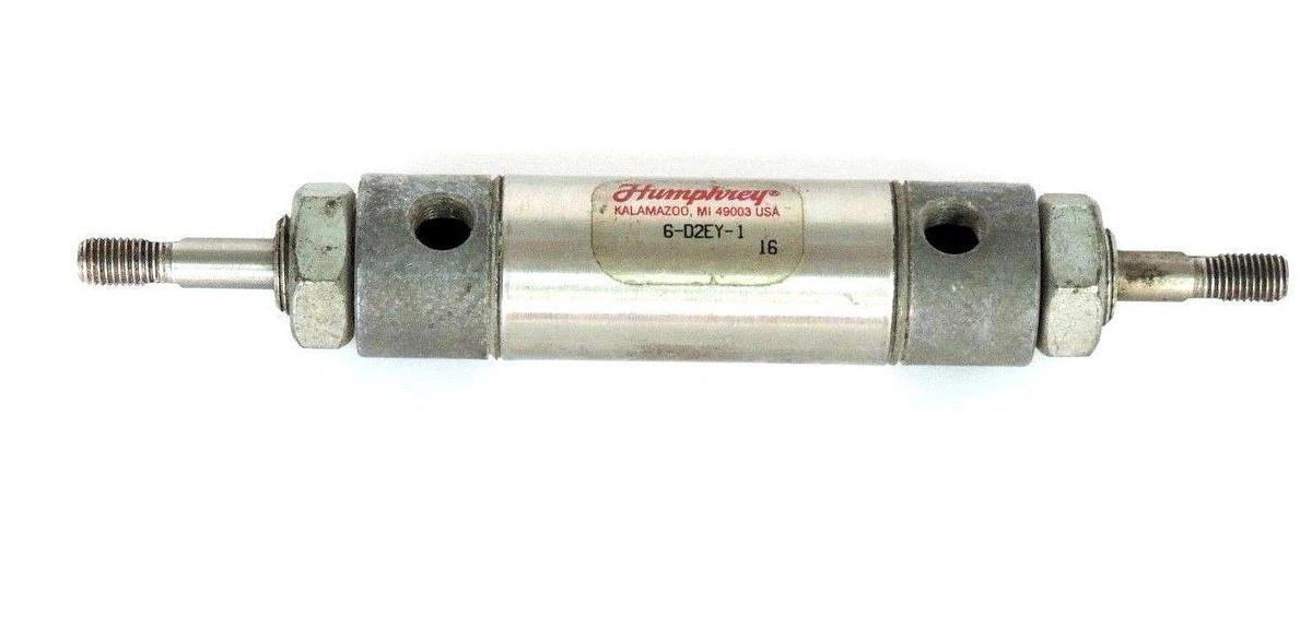 Used HUMPHREY 6-D2EY-1 PNEUMATIC AIR CYLINDER 6D2EY1