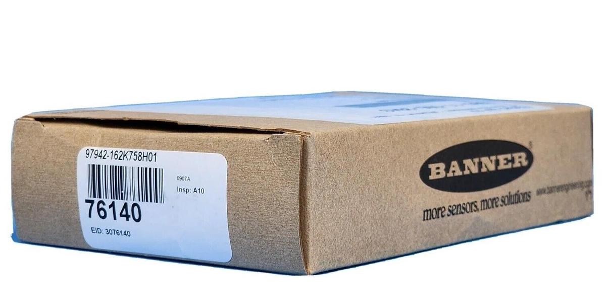 Used NIB BANNER QH23SP6DL-76140 SENSOR 10 TO 30V DC