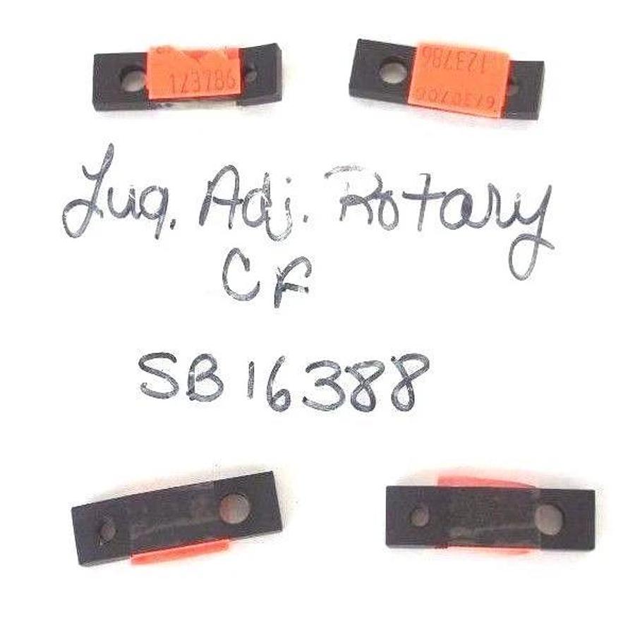 LOT OF 4 NEW GENERIC SB16388 ADJUSTABLE ROTARY LUGS CF