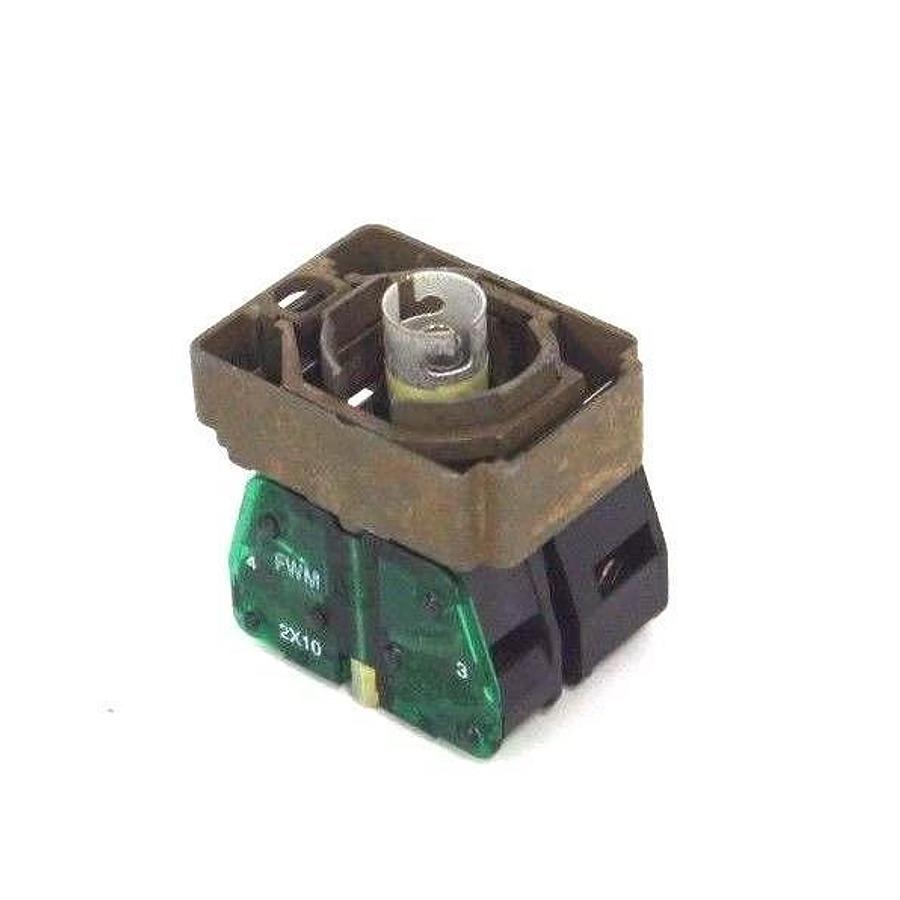 Used NIB ALLEN BRADLEY 800E-2DL0X10 FULL VOLTAGE MODULE WITH LATCH SER A 800E2DL0X10