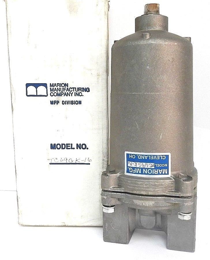 NIB MARION MANUFACTURING TC69GK-16 FILTER HOUSING LOW PRESSURE T-LINE