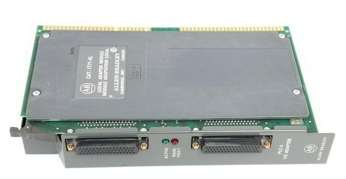 Used ALLEN BRADLEY 1771-AL PLC-2 I/O ADAPTER MODULE 1771AL