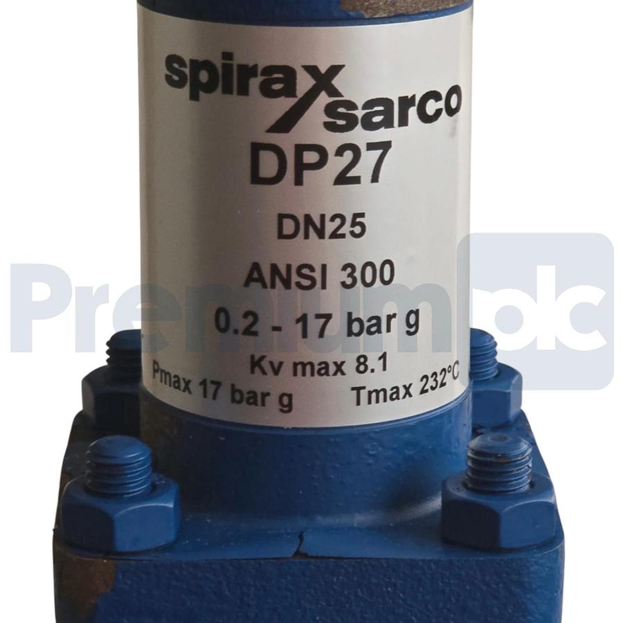 Used Spirax Sarco 4700393 DP27 Pressure Reducing Valve DN25 1" ANSI 300 0.2-17 bar g