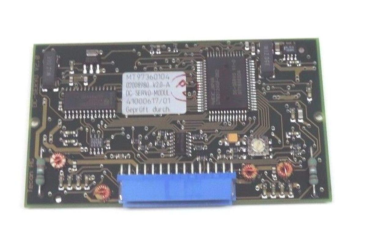 Used NIB TECAN AG GENESIS DC-SERVO-MODUL V2.0 BOARD MT97360104, 02008980 V2.0-A