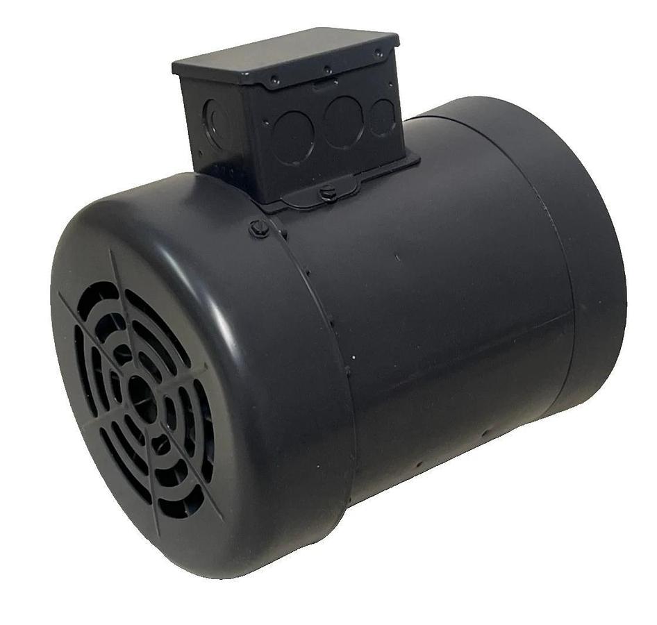 Dayton 3N472B AC Motor | 3/4 HP 3450 RPM | 3-Phase 208-220/440V | 56C TEFC