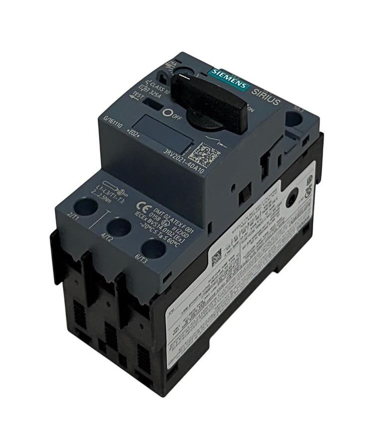 Used SIEMENS 3RV2021-4DA10 / 3RV20214DA10 SIRIUS CIRCUIT BREAKER 18-25A CLASS 10 NSMP