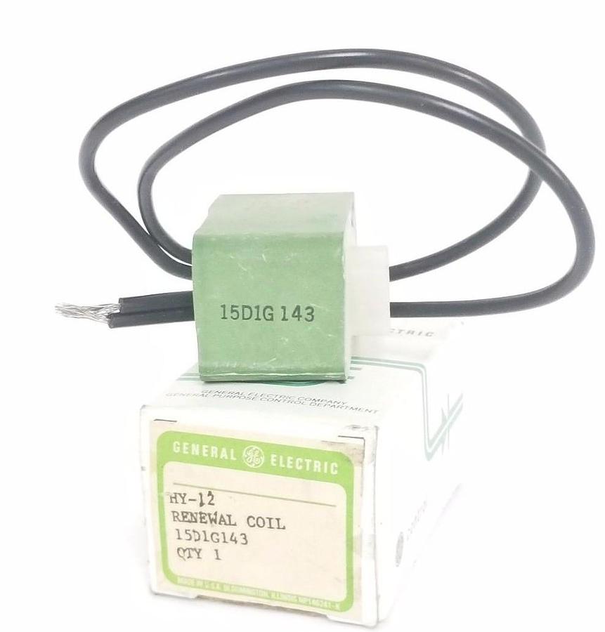 Used NIB GENERAL ELECTRIC 15D1G143 COIL