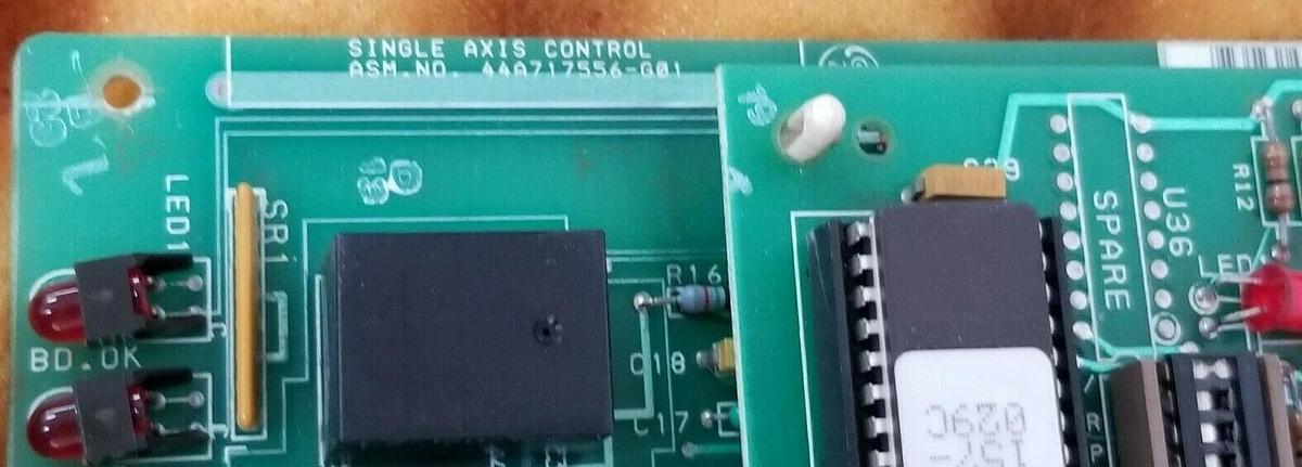 Refurbished GE FANUC IC600BF915L APM TYPE 1 SINGLE AXIS BOARD W/ 44A717555-G01 PC BOARD