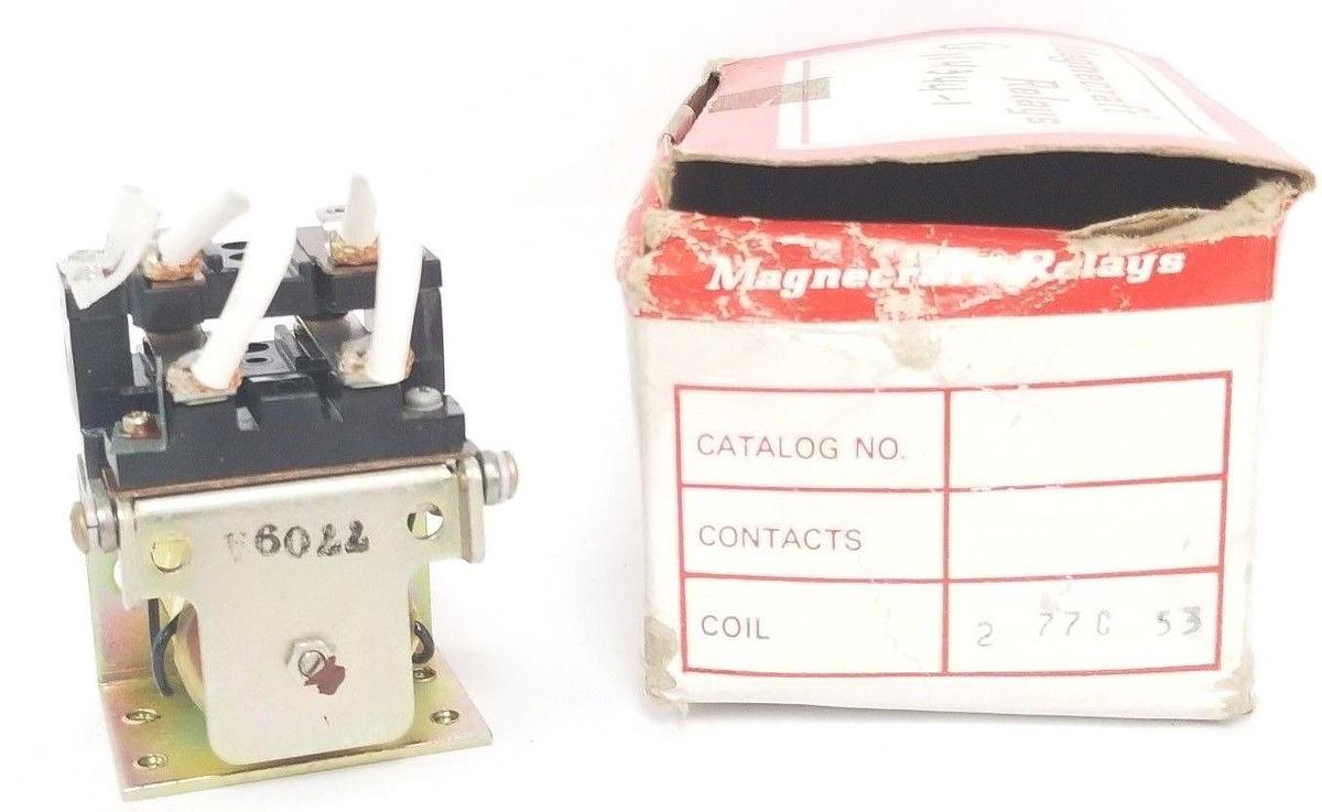 Used NIB MAGNECRAFT ELEC. CO. 06-114344-001 RELAY 93X-9