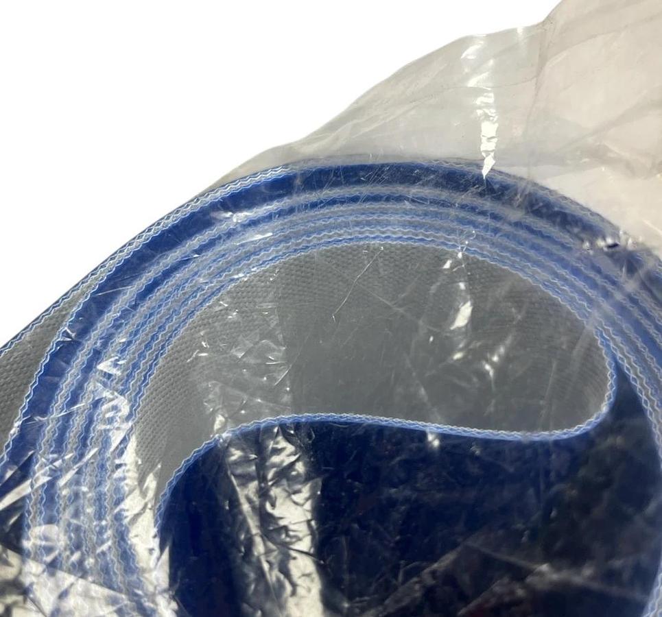 Western Belting Innovations 130206 Blue PU Conveyor Belt 21-1/2" x 120-11/16"