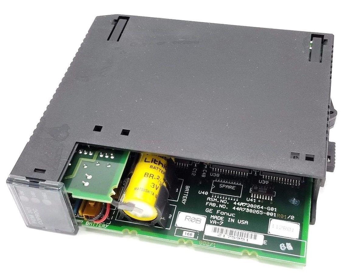 Used GE FANUC IC693PCM301K PROGRAMMABLE COPROCESSOR MODULE 192K