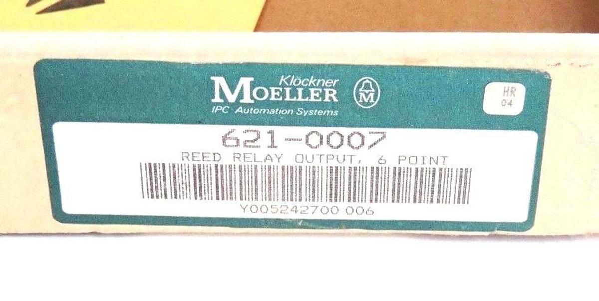 NIB HONEYWELL 621-0007 REED RELAY OUTPUT MODULE 250VAC, 140VDC, .5A, 6210007