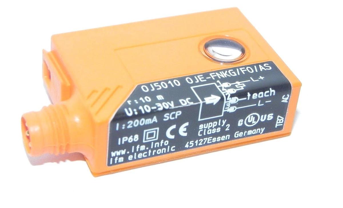 Used NIB EFECTOR IFM OJ5010 PHOTOELECTRIC SENSOR 10M OJE-FNKG/FO/AS