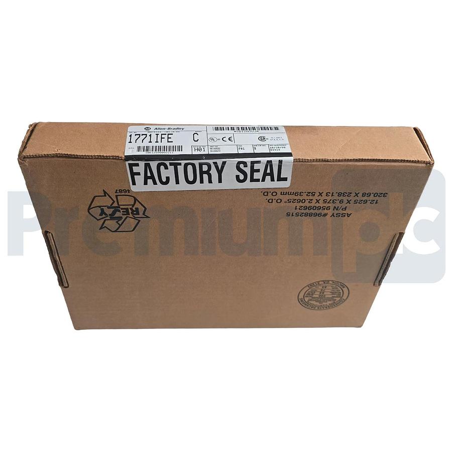 Used Allen-Bradley 1771-IFE /C PLC-5 16/8-Ch Analog Input Module Rev H01 1771IFE NSFS