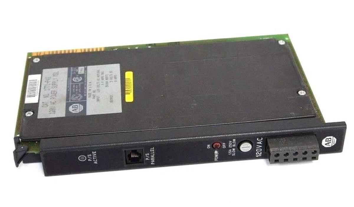 Used LOT OF 4 ALLEN BRADLEY 1771-P4S AC POWER SUPPLIES MDL 120V