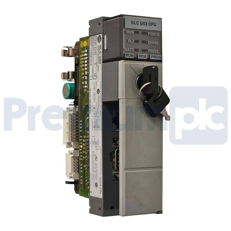Used Allen Bradley 1747-L532 /C SLC 5/03 Processor Module 16K Mem FRN 6 1747L532 NSNP