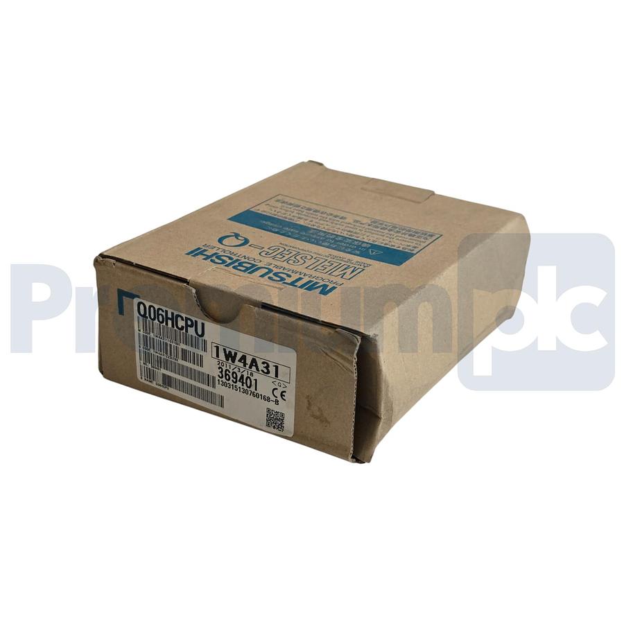 Used MITSUBISHI Q06HCPU MELSEC-Q QnU (PLC) CPU UNIT MAX 60Ksteps 5VDC 0.64A NSMP