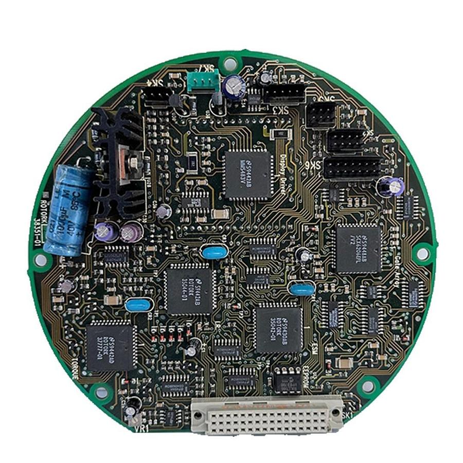 Used ROTORK 38385-01 / 3838501 INDICATOR CONTROL BOARD W/ DISPLAY 38351-01 / 3835101