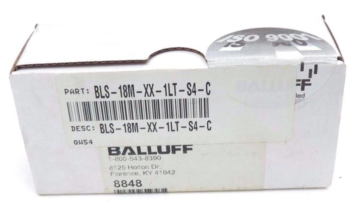 Used FACTORY SEALED BALLUFF BLS-18M-XX-1LT-S4-C THRU BEAM OTP EMITTER BLS18MXX1LTS4C