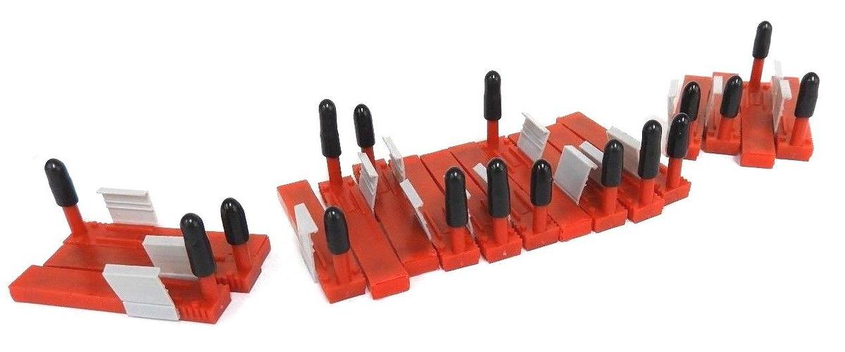 Used LOT OF 17 NEW GRAPHIC CONTROLS MP 82-39-0302-06 RED MKR 39-600-2 RED PENS