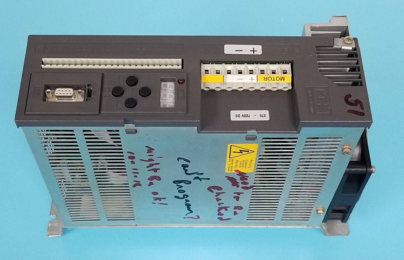 Used KEB COMBIVERT FT101661 CONVERTER DRIVE 13.F0.R13-4B09 , 370-720VDC, 500VAC