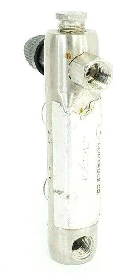 Used WALLACE & TIERNAN CENTRAL CONTROLS NPXB-140 FLOW METER, 0-8GPH H2O, 3871-FIC-251
