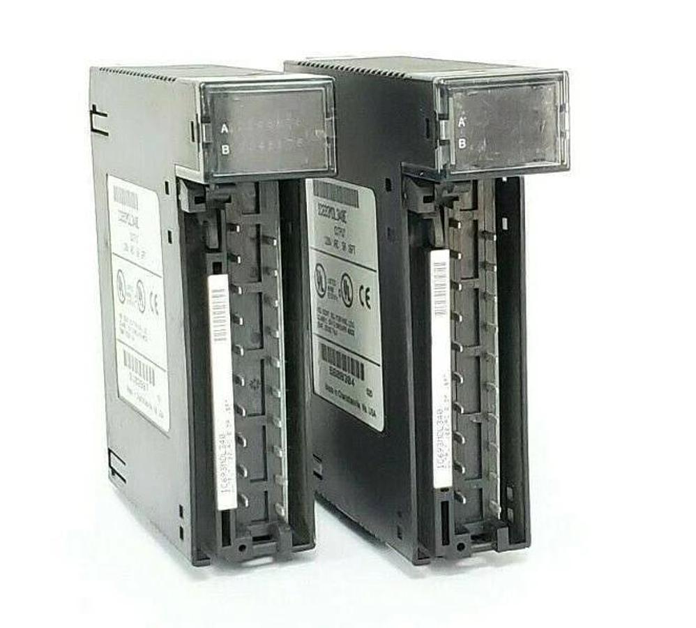 Used LOT OF 2 GE FANUC IC693MDL340E OUTPUT MODULES 120VAC .5A 16PT