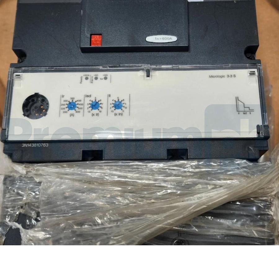 Schneider PowerPact LR 600 Circuit Breaker LRL36600U33X-AASO w/MicroLogic 3.3S