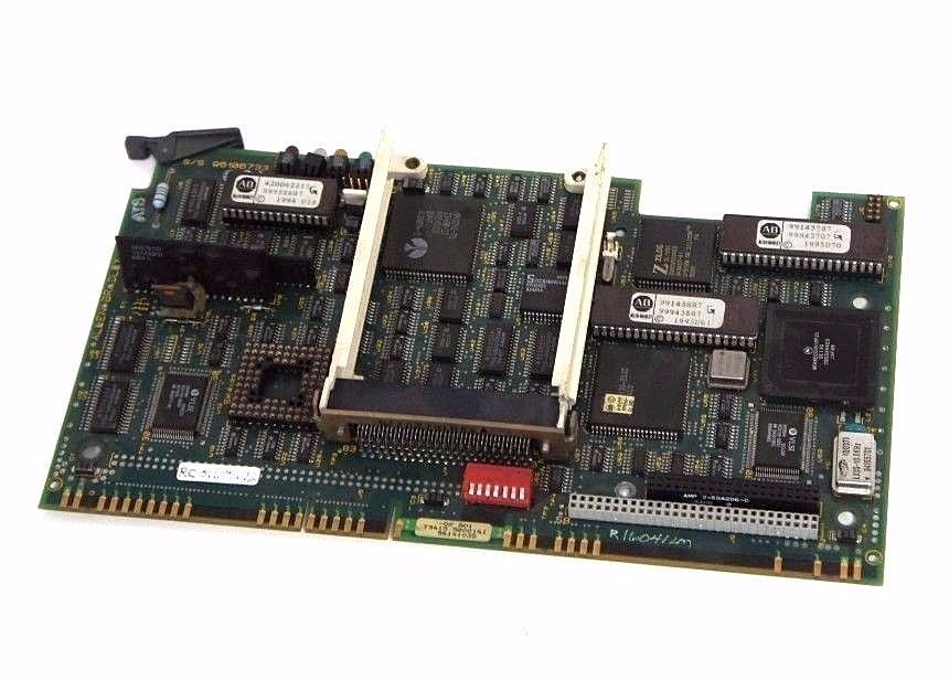 Used ALLEN BRADLEY 961066 PC BOARD W/CARD SLOT  96106693A01, 96106723, 96106733