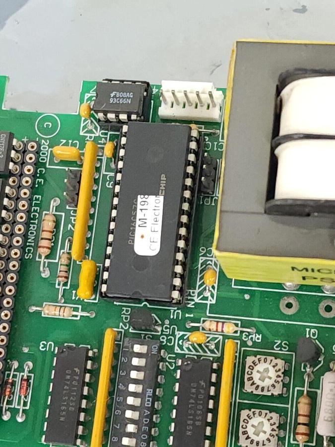 Used CE ELECTRONIC CE2305I CIRCUIT BOARD SHCDU-C10B REV. M-198