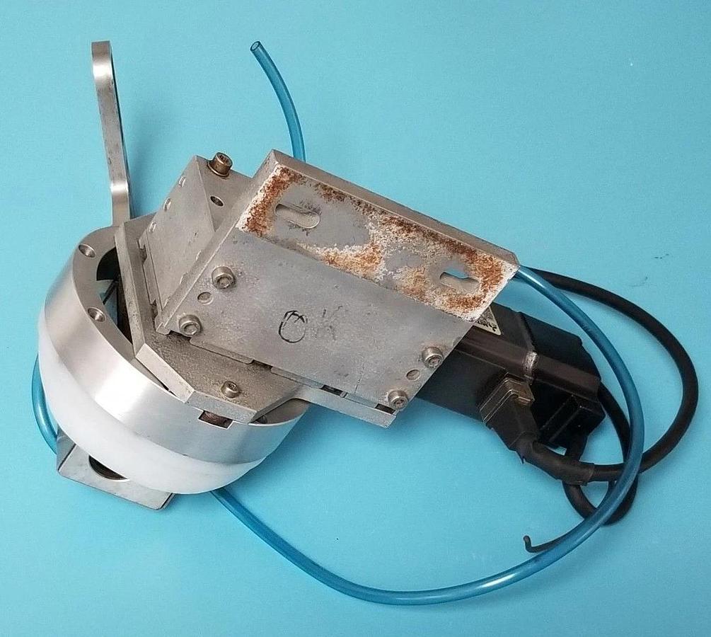 Used MITSUBISHI HC-MFS13-S13 AC SERVO MOTOR ASSEMBLY 3AC, 105V, 0.9A, 100W HCMFS13S13