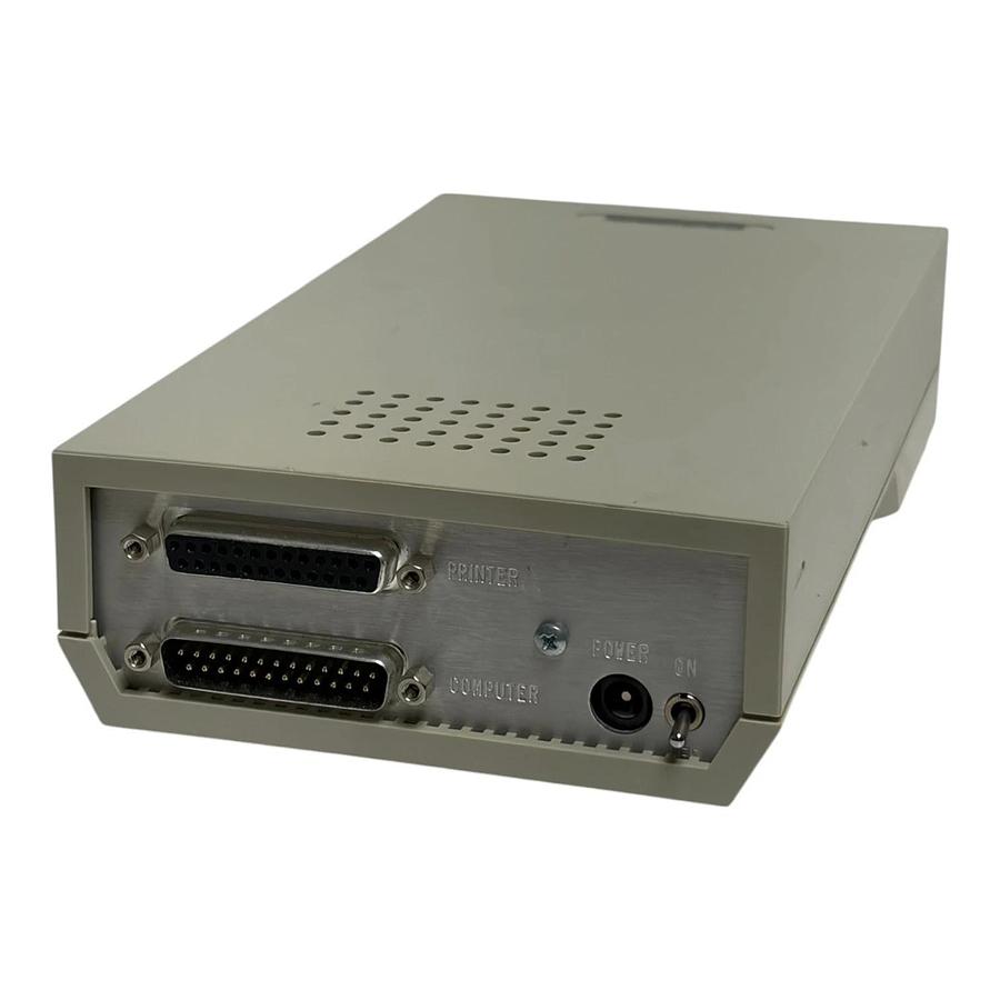 Used Vintage MicroSolutions Backpack 3.5" External Floppy Diskette Drive Model 014350