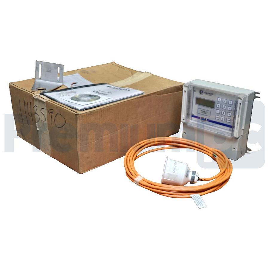 Eastech Vantage 2210 Flow & Level Meter w/ FB5 Ultrasonic Transducer Sensor 25"