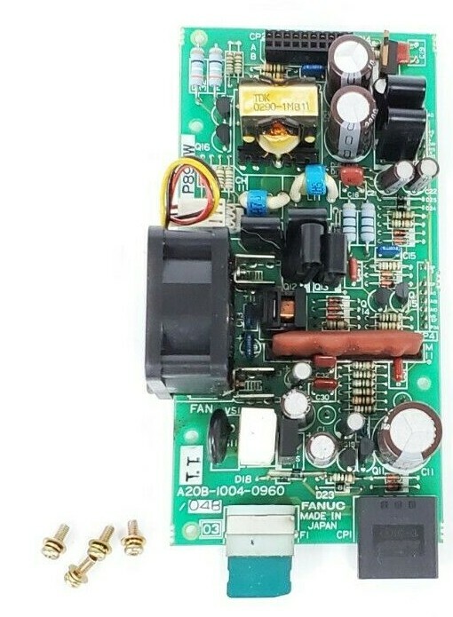 Used FANUC A20B-1004-0960/04B POWER SUPPLY BOARD A20B-1004-0960, A350-1004-T962/03