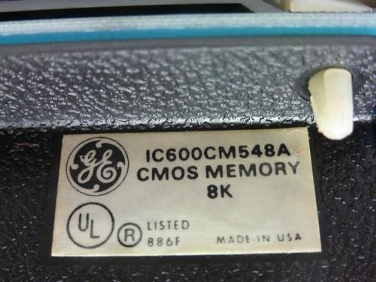 Used GE FANUC IC600CM548A CMOS MEMORY MODULE 8K IC600-CM548A REPAIRED