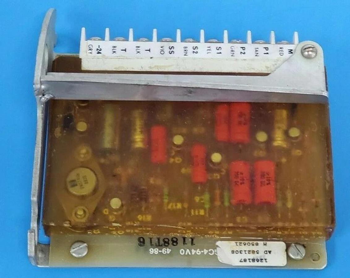 Used GENERIC GC4-94V0 49-86 TERMINAL PC BOARD 126S187 AD-5821308 M-85062 1188T16