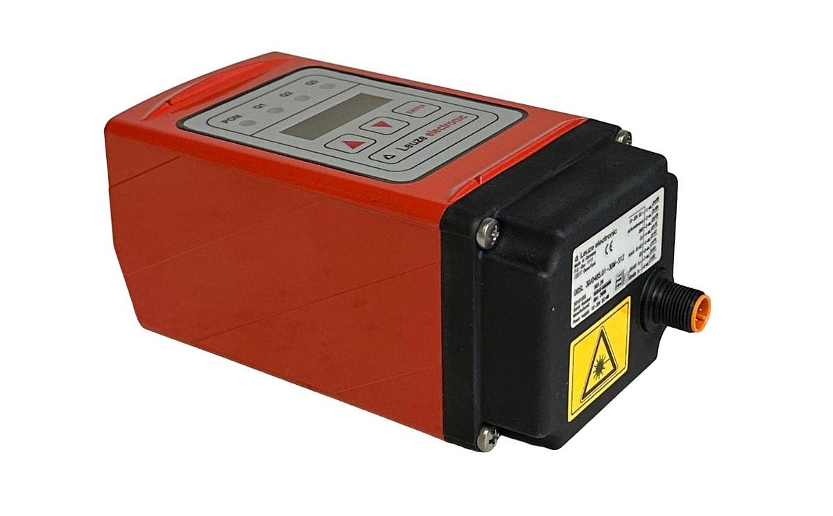 Used NEW LEUZE ELECTRONIC ODSL 30/D485.01-30M-S12 / 50101955 OPTICAL DISTANCE SENSOR