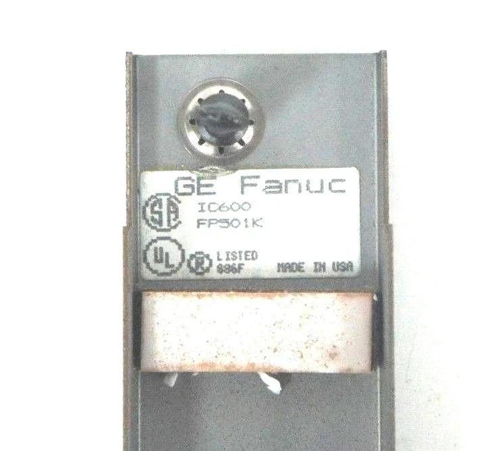 Used GE FANUC IC600CB512L EXPANDED LOGIC CONTROL BOARD W/ IC600FP501K