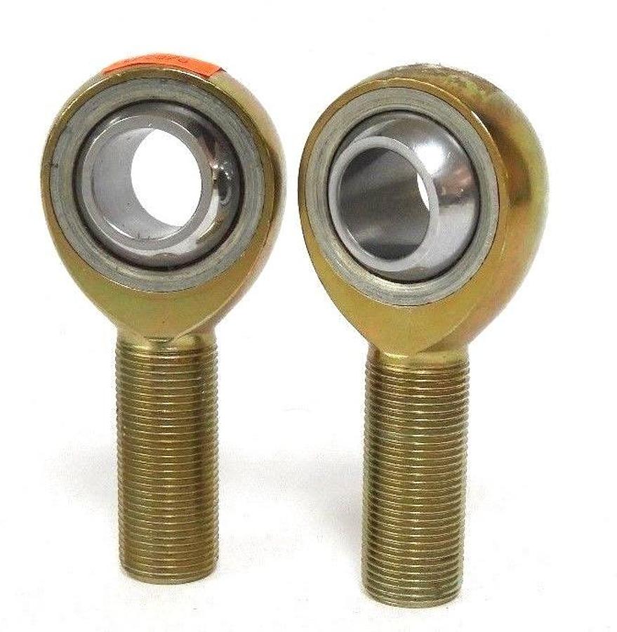 Used LOT OF 2 NEW AURORA MBF-M20T MALE THREADED LEFT HAND SPHERICAL ROD ENDS