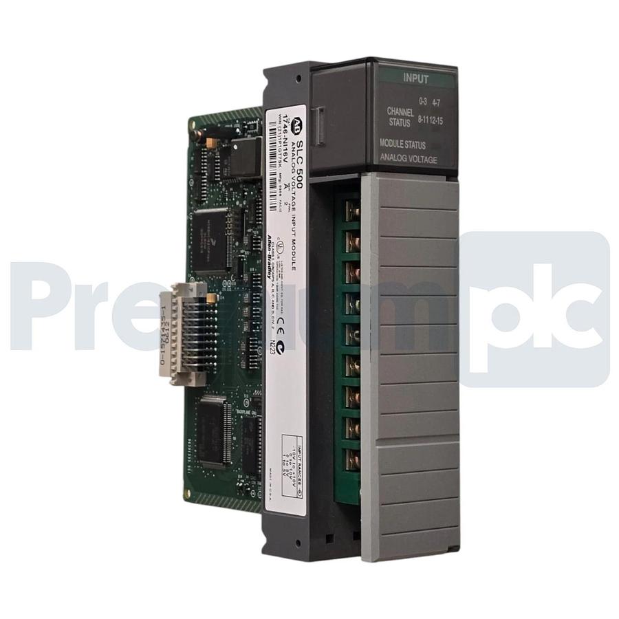Allen Bradley 1746-NI16V /A SLC 500 Analog Voltage Input Module 16-Ch FRN 2 NUPI