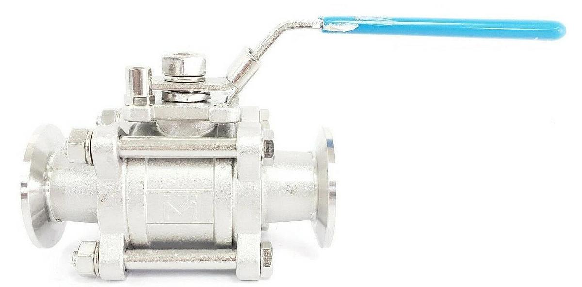 Used JENSEN 1-CF8M 1000 WOG 1" BALL VALVE 3B03187