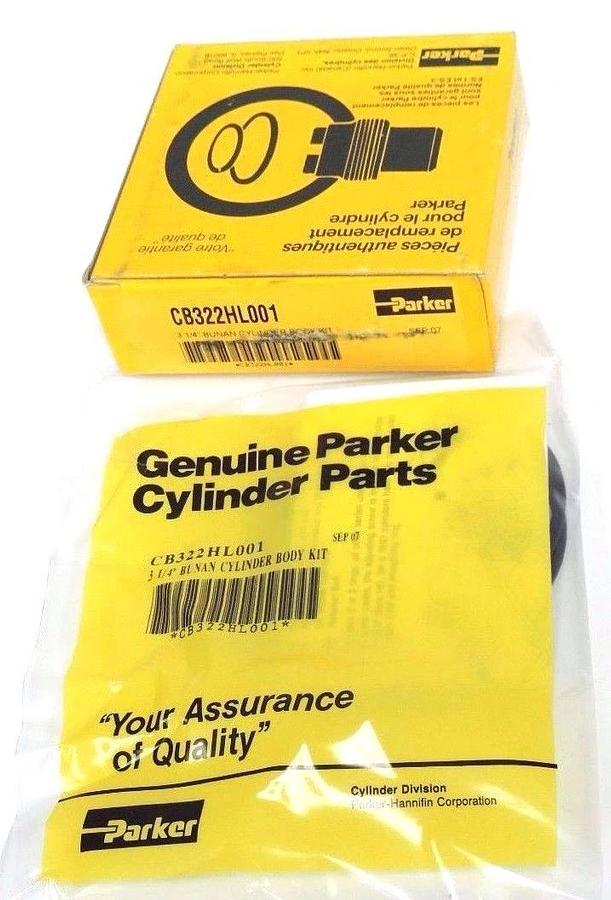 Used NIB PARKER CB322HL001 3-1/4'' BUNAN CYLINDER BODY KIT