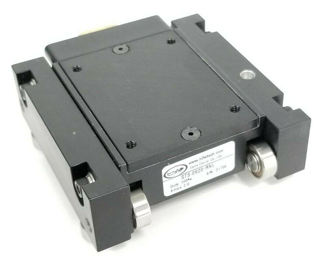 Used NEW H2WTECH STS-0620-RNL LINEAR STEPPER MOTOR 2.0A 100% DUTY STS0620RNL