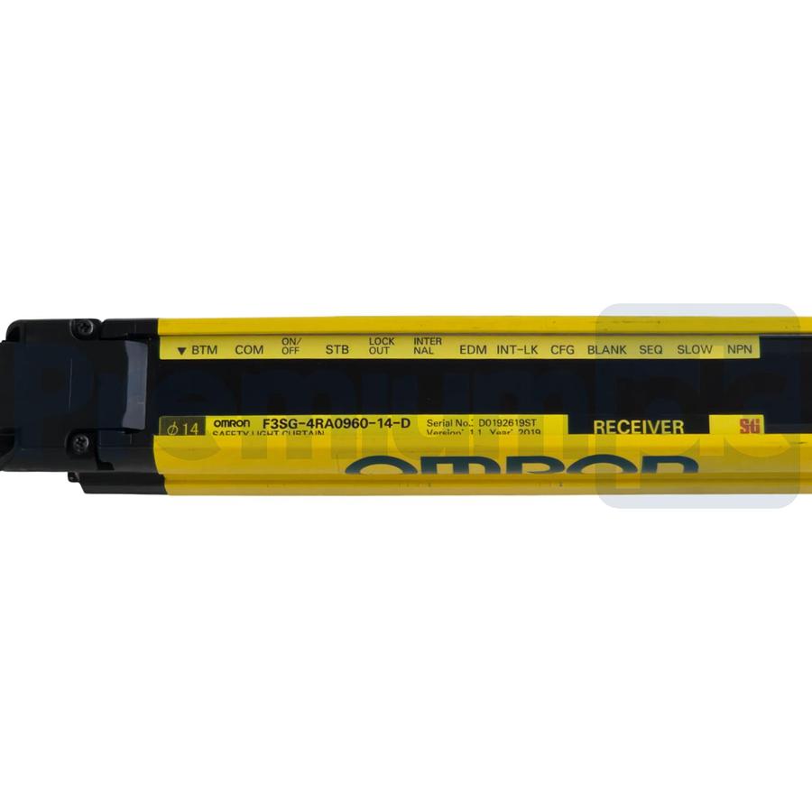 Used OMRON STI F3SG-4RA0960-14-D F3SG-RA SAFETY LIGHT CURTAIN RECEIVER 24VDC NSNP