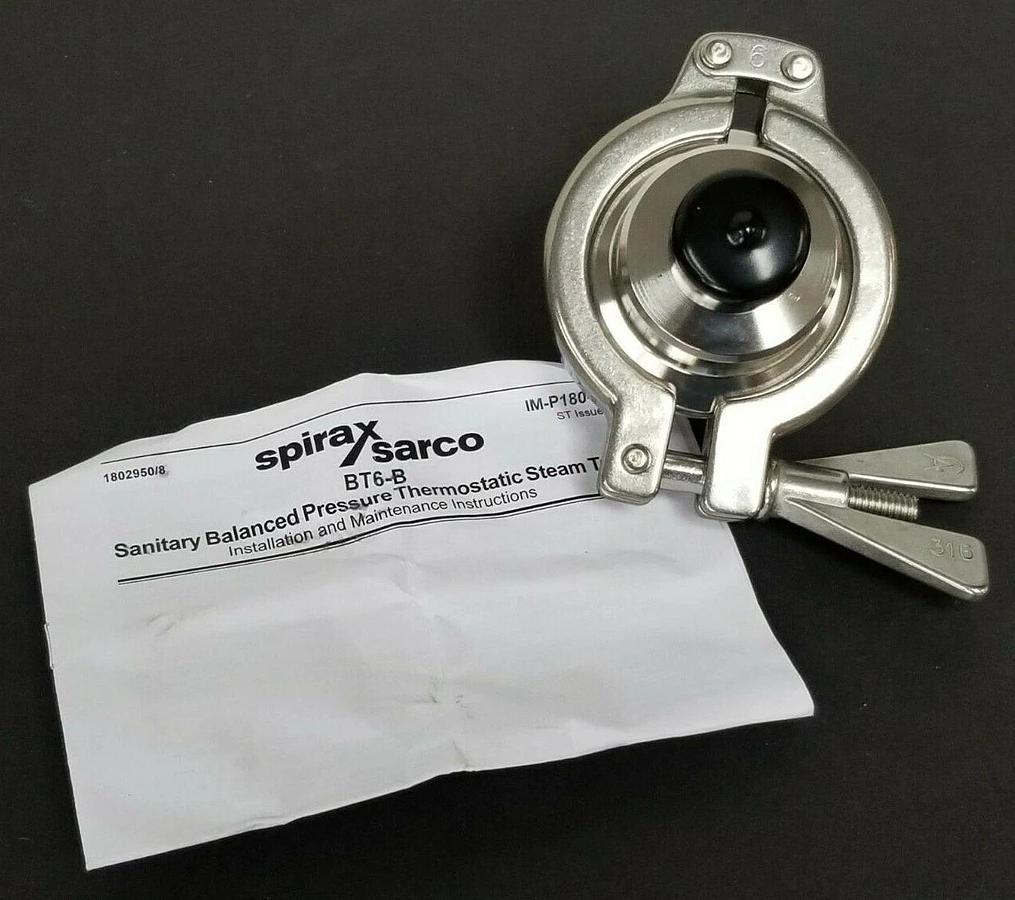 Used NIB SPIRAX SARCO BT6-BL 20MM STEAM TRAP ASSY. 0.375 RA ELECTRO POLISHED 1803055