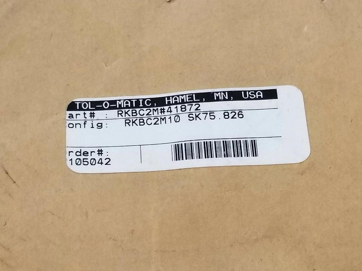Used NEW TOL-O-MATIC RKBC2M10 REPAIR KIT RKBC2M10 SK75.826